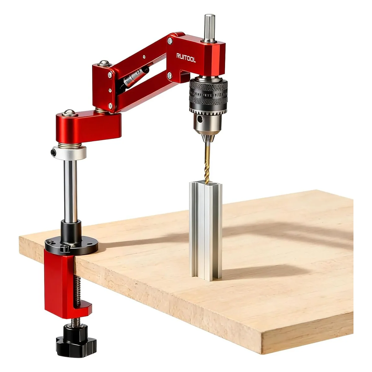 RUITOOL Desktop Tapping Arm, 90 Degree Tap Guide
