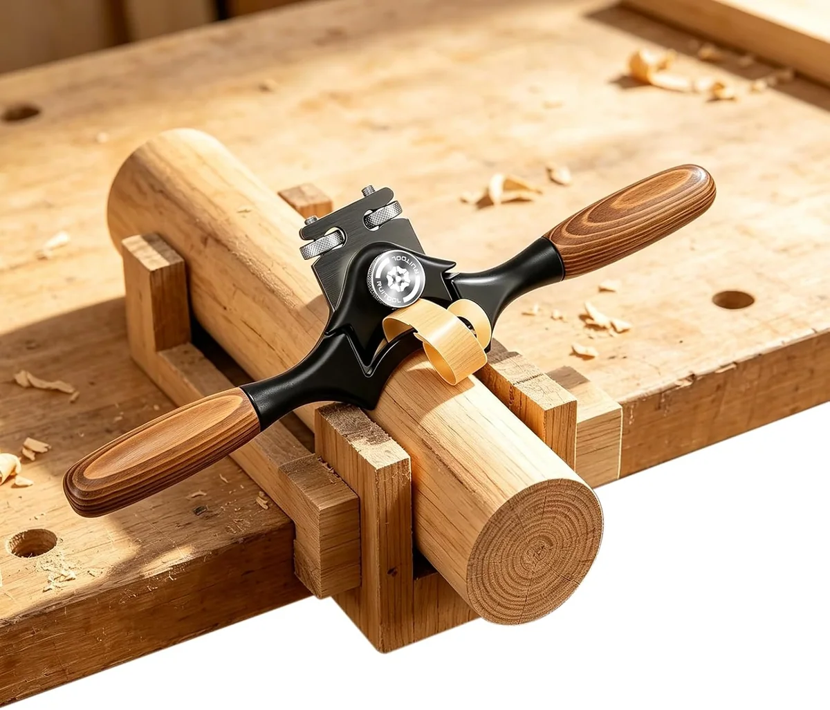 RUITOOL Concave Spokeshave for Round and Curved Stock