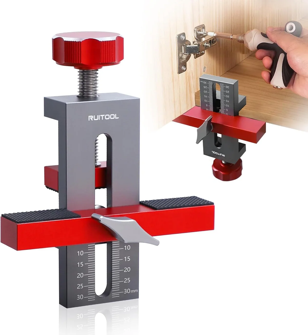 RUITOOL Cabinet Door Mounting Jig for Frameless Cabinets
